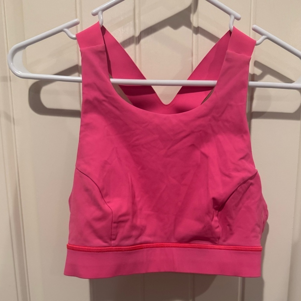 Lululemon fast and free cross body workout sports bra